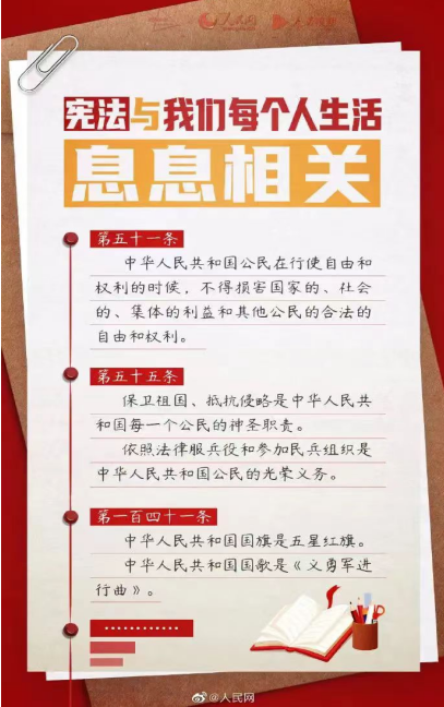 宪法宣传周 | 普及宪法知识，弘扬宪法精神