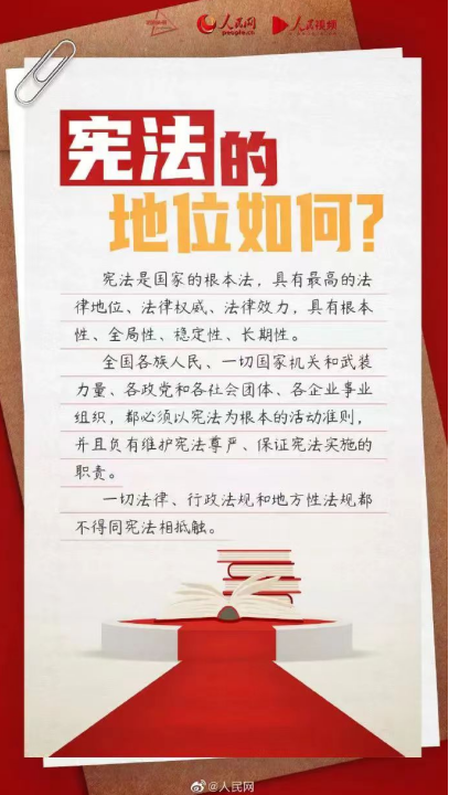 宪法宣传周 | 普及宪法知识，弘扬宪法精神